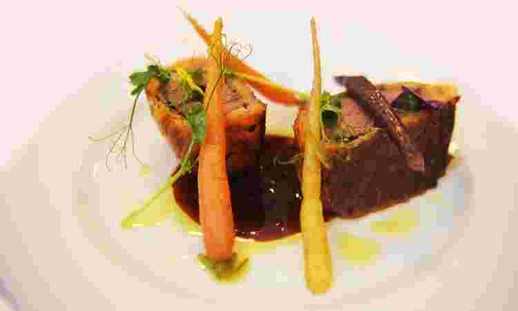 The Orangery dinner beef wellington